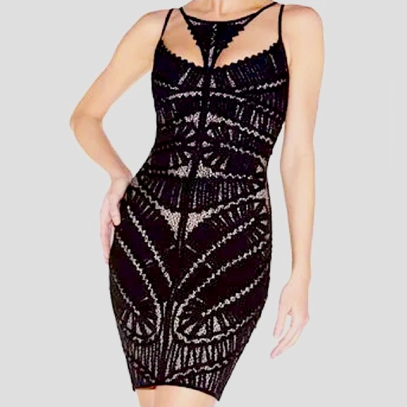 Herve Leger little black dress XS - Picture 1 of 6